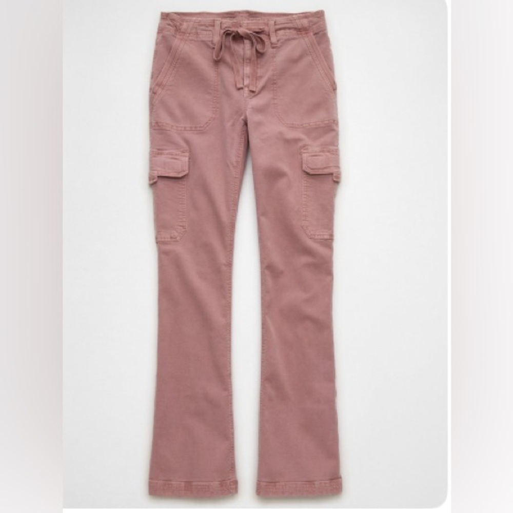American Eagle AE Stretch Bootcut Cargo Pants 10L